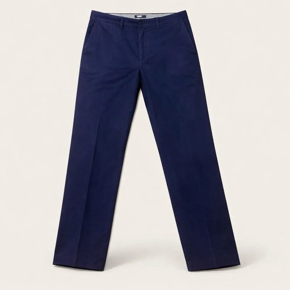 Tommy Hilfiger Mens Chino Pants Trousers 34x30 Navy Cotton Missing Back Buttons